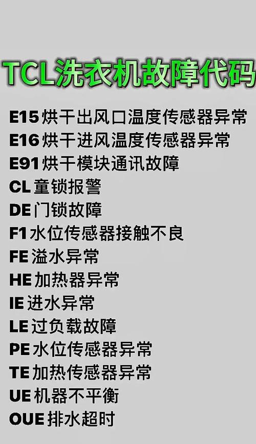 美的洗衣机故障码E5d