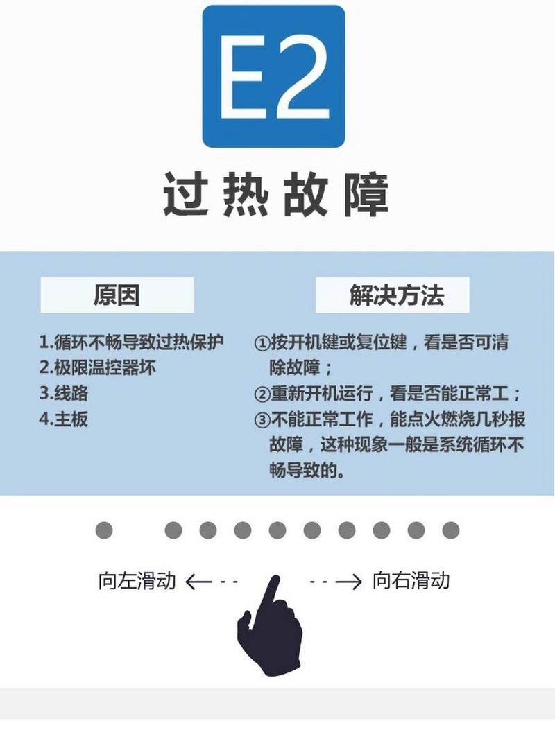 卡莱迈壁挂炉e2故障怎么恢复